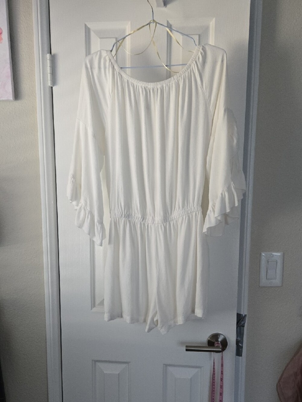 Democracy Ruffle-Sleeve Romper -small - Picture 8 of 8